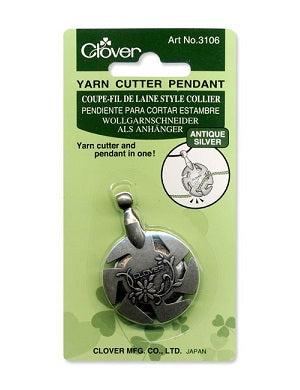 Clover Yarn Cutter Pendant